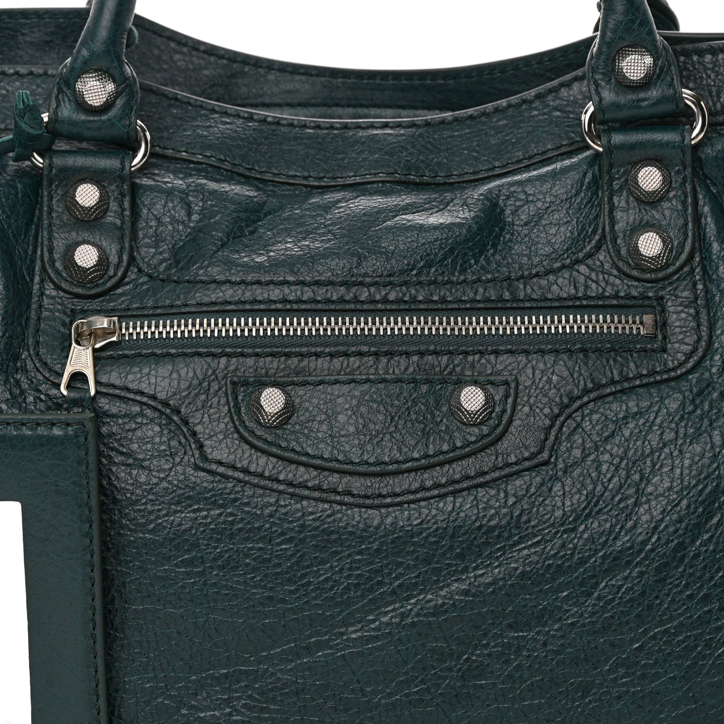 Agneau Giant 12 Silver Hardware City Vert Pinede