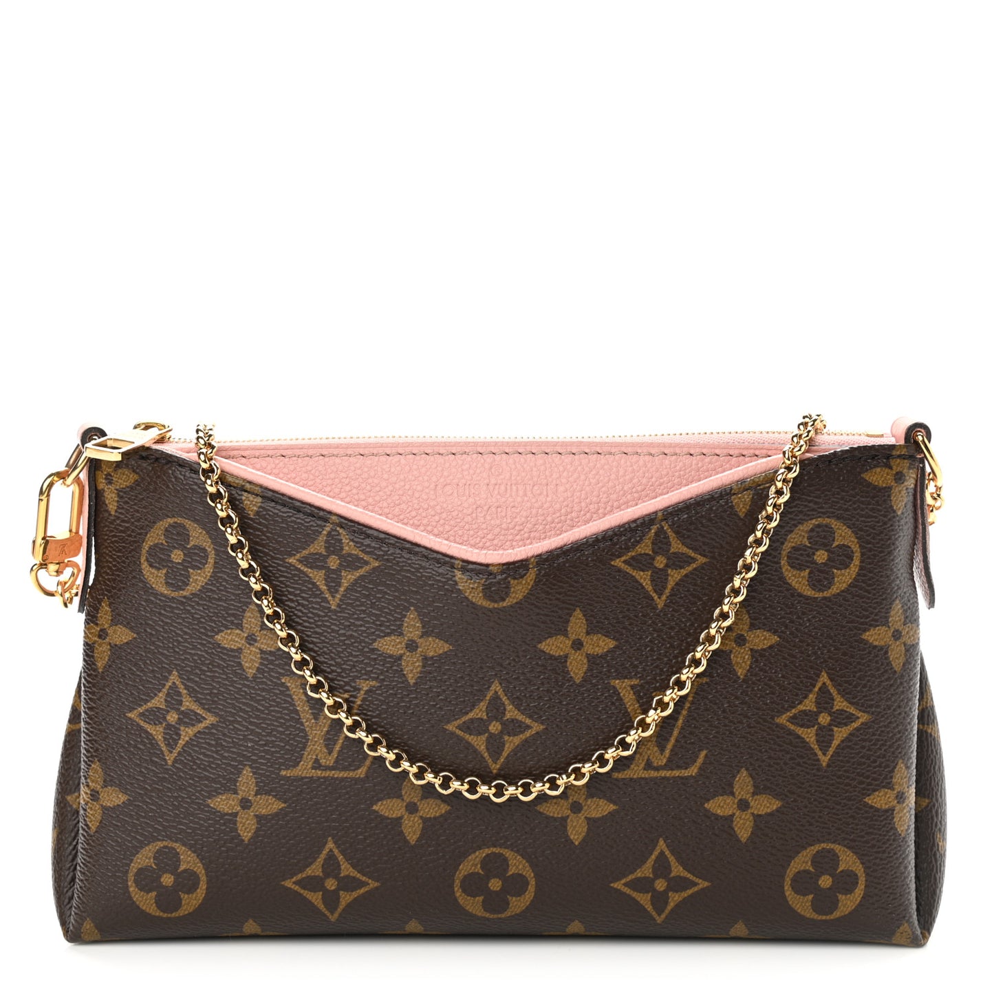 Monogram Pallas Clutch Rose Poudre