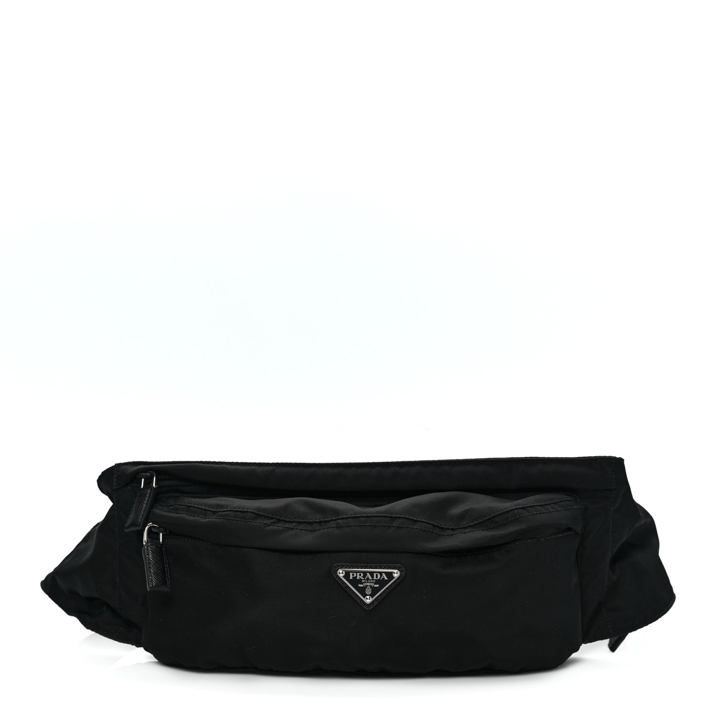 Tessuto Nylon Montagna Belt Bag Black