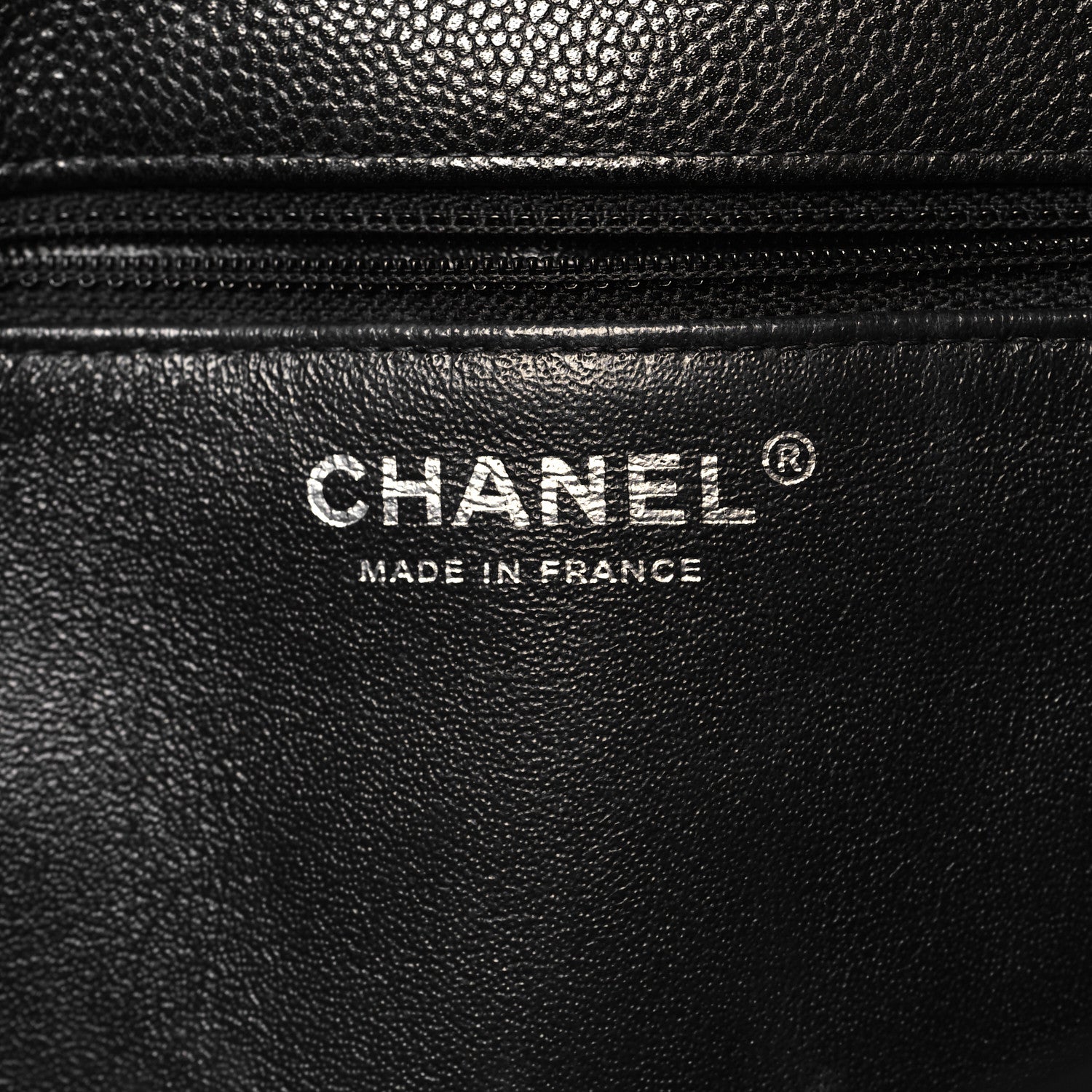 Chanel Caviar Quilted Flap Clutch Black 6 of 11