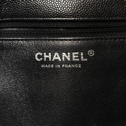 Chanel Caviar Quilted Flap Clutch Black 6 of 11