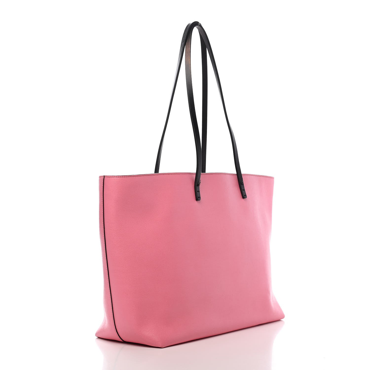 Fendi Vitello Elite Cuoio Monster Buggies Medium Roll Tote Lollypop Black 3 of 14