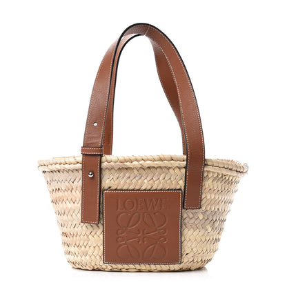 Loewe Raffia Basket Tote Bag Natural Tan 1 of 12