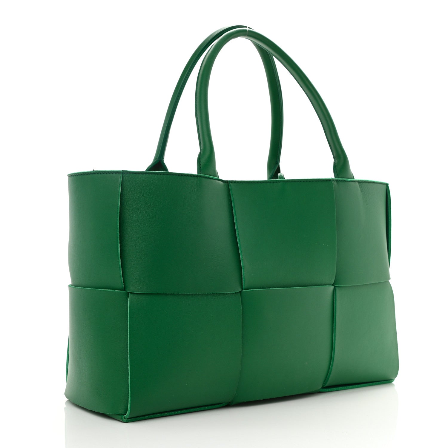 Bottega Veneta Nappa Maxi Intrecciato Medium Arco Tote Racing Green 5 of 12