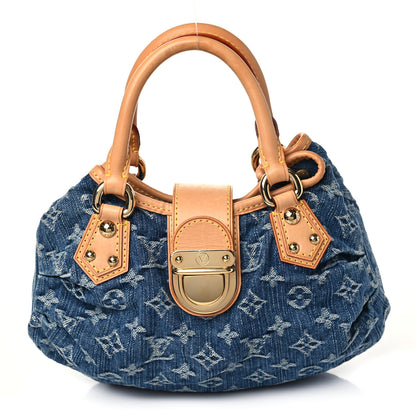 Louis Vuitton Monogram Denim Pleaty Blue 1 of 9