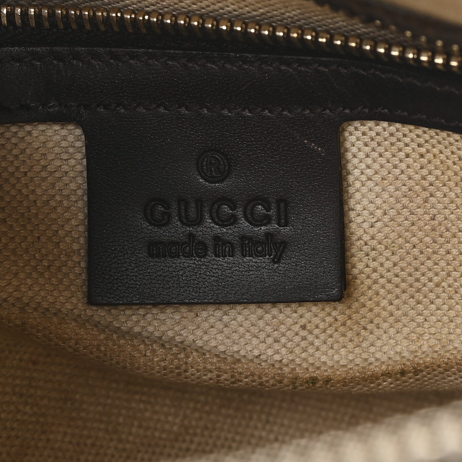 Gucci Monogram Vintage Web Medium Boston Dark Brown 6 of 12