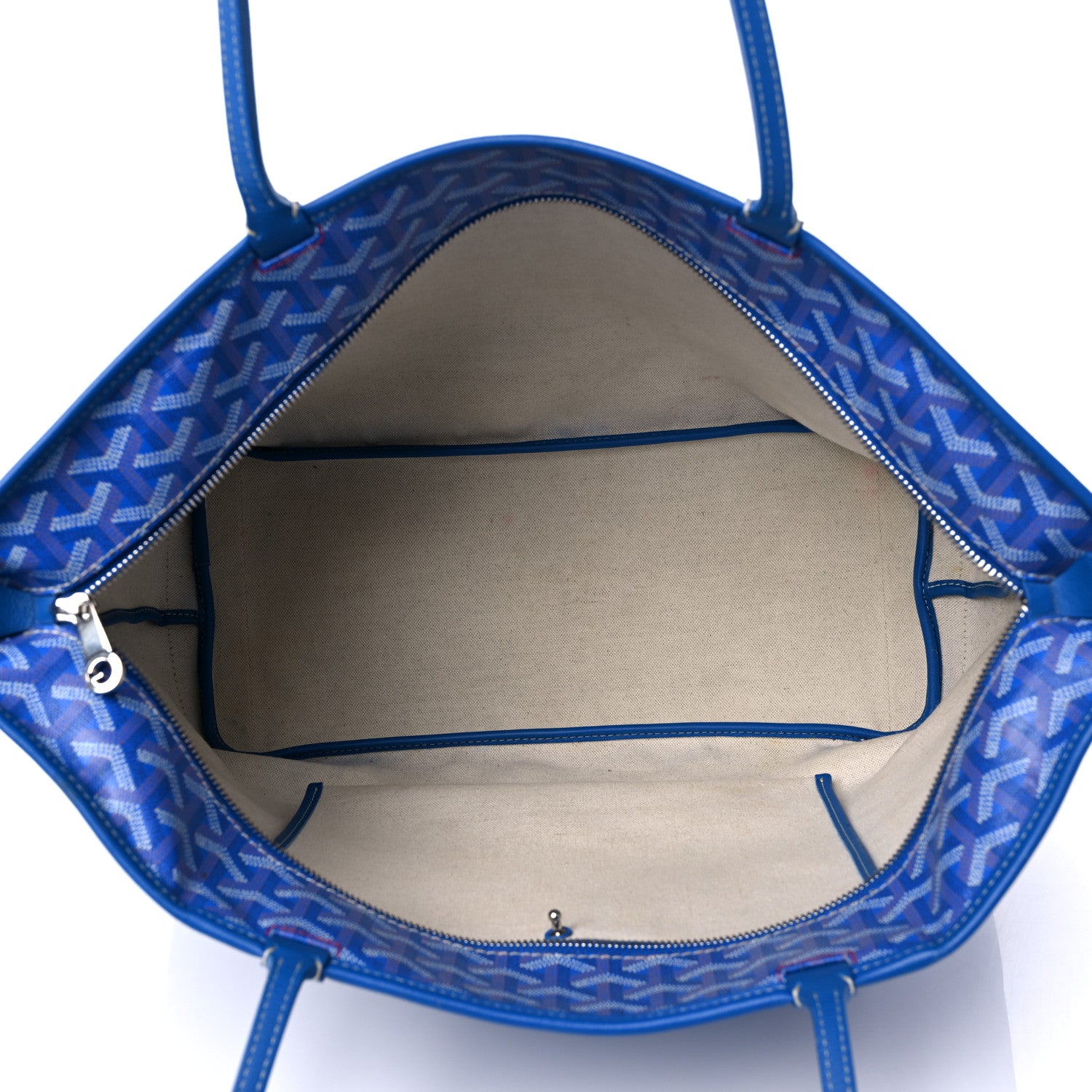 Goyard Goyardine Artois MM Blue 4 of 14