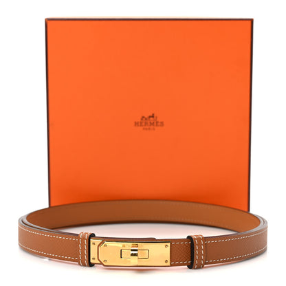 Hermes Epsom Kelly Belt Gold 5 of 5