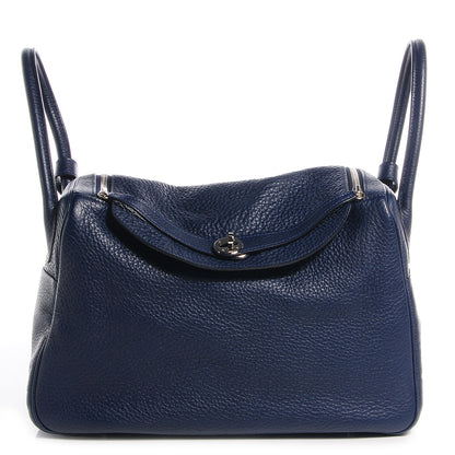 Hermes Taurillon Clemence Lindy 34 Bleu Abysse 1 of 10
