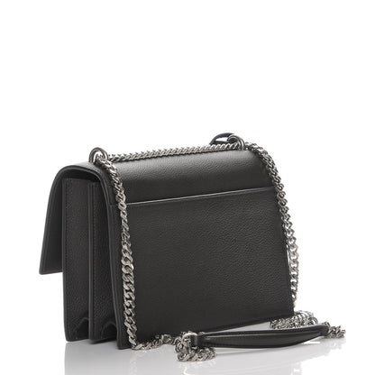 Saint Laurent Grained Calfskin Medium Monogram Sunset Dark Anthracite 3 of 7