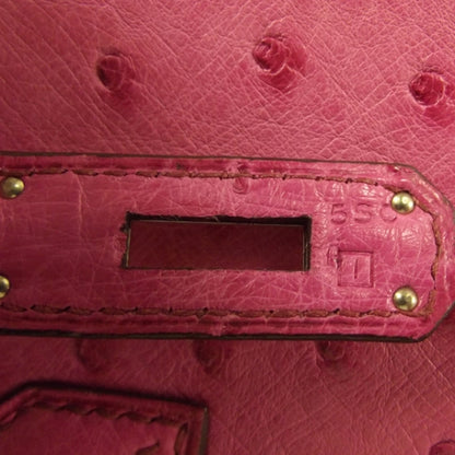 Hermes Ostrich Birkin 30 Fuchsia 11 of 11