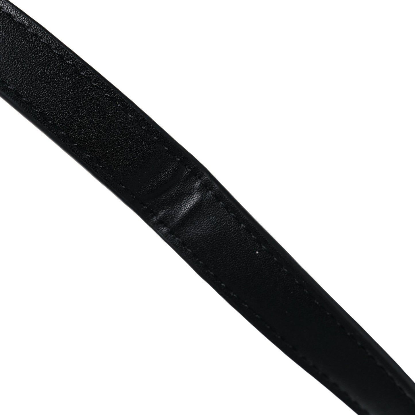 Nappa Bamboo Small Nymphaea Top Handle Bag Black