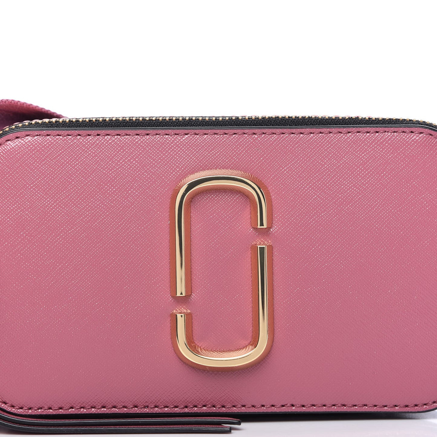 Saffiano Small Snapshot Camera Bag Pink