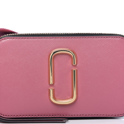 Marc Jacobs Saffiano Small Snapshot Camera Bag Pink 9 of 9