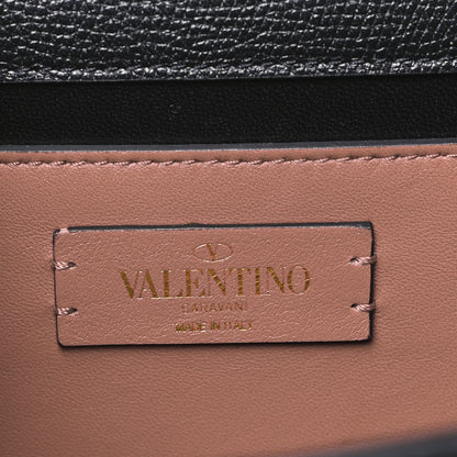 Valentino Garavani Grainy Calfskin Small VSling Shoulder Bag Black 6 of 9