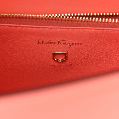 Chanel Smooth Calfskin Small Boxyz Orange 6 of 9