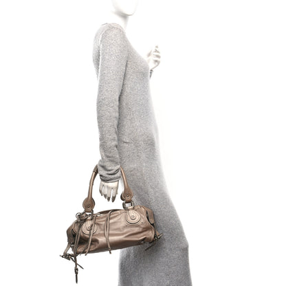 Chloe Calfskin Paddington Shoulder Bag Beige 2 of 9