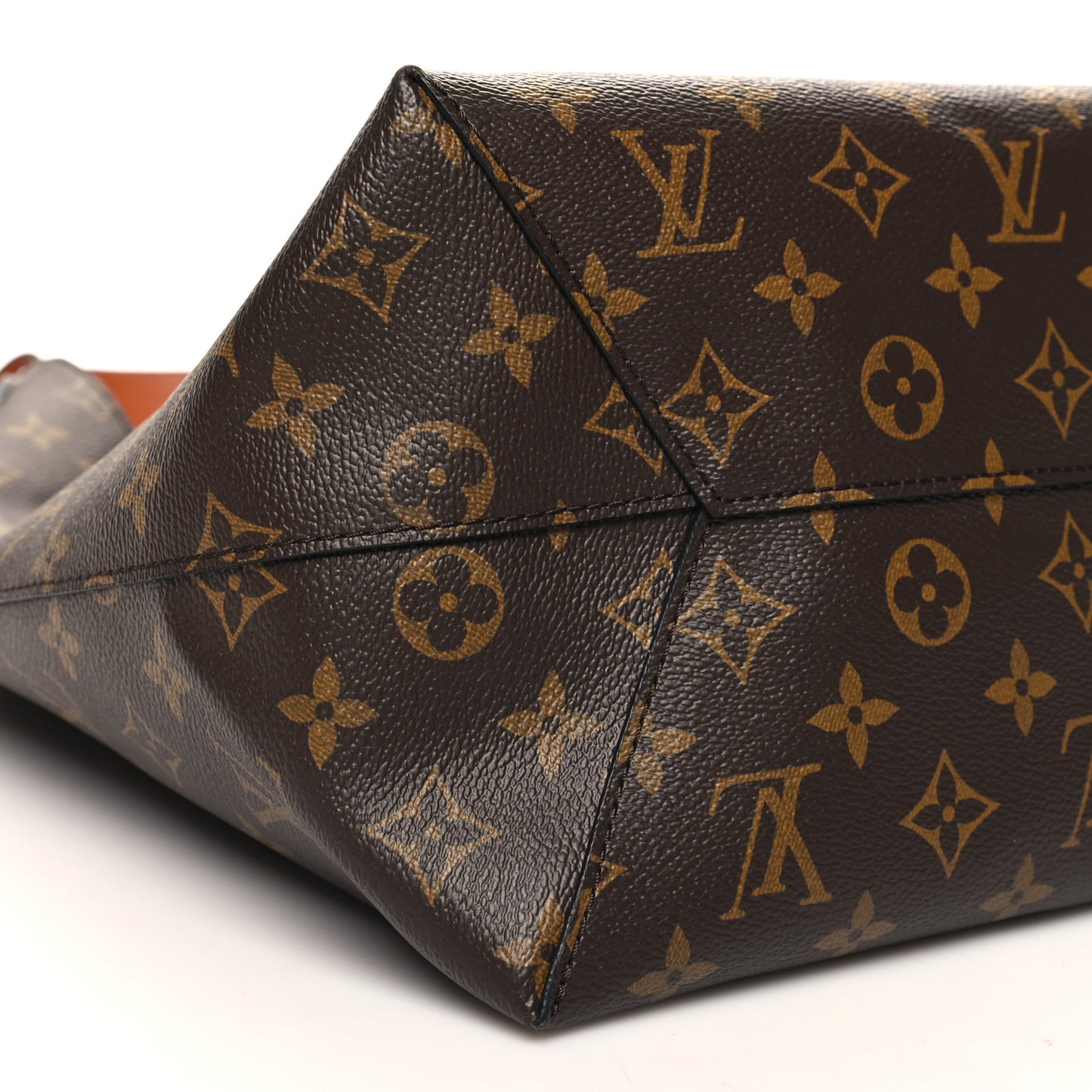 Monogram Flower Hobo Beige