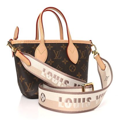 Louis Vuitton Monogram Neverfull BB Beige 3 of 10