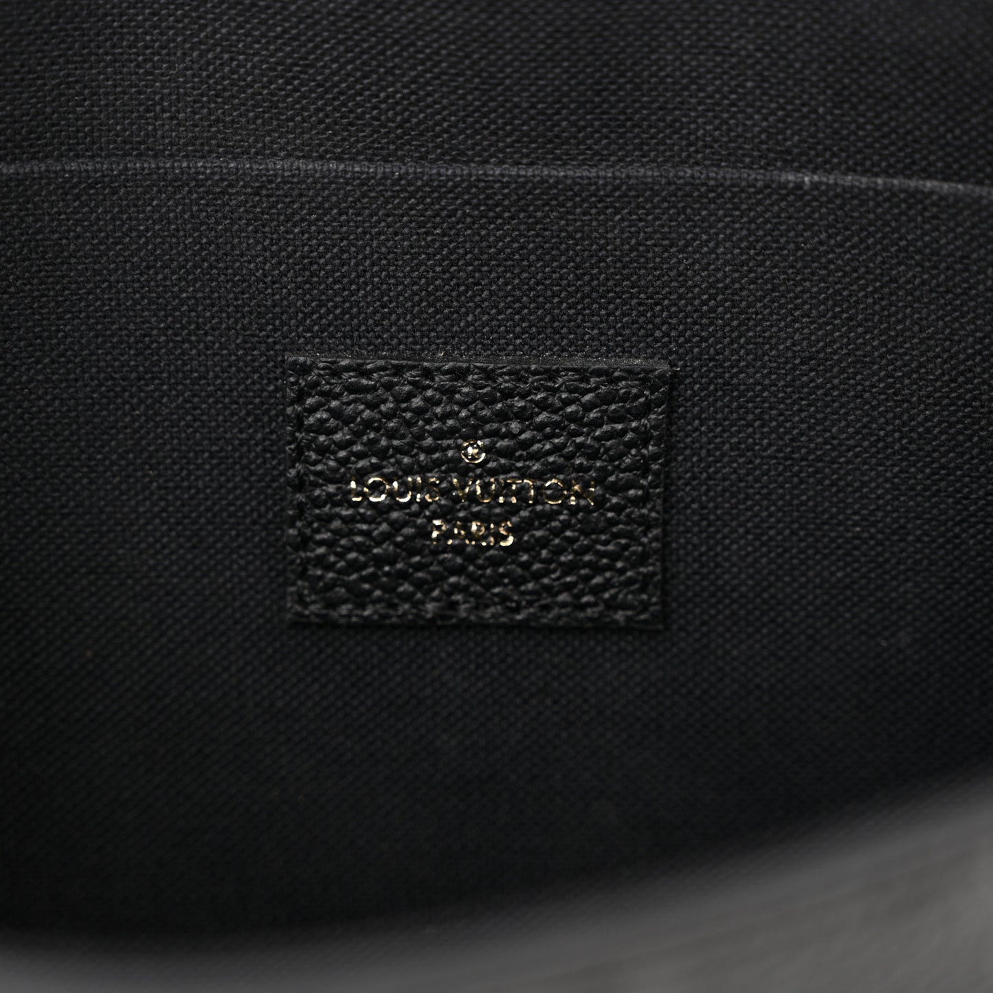 Empreinte Pochette Felicie Chain Wallet Black