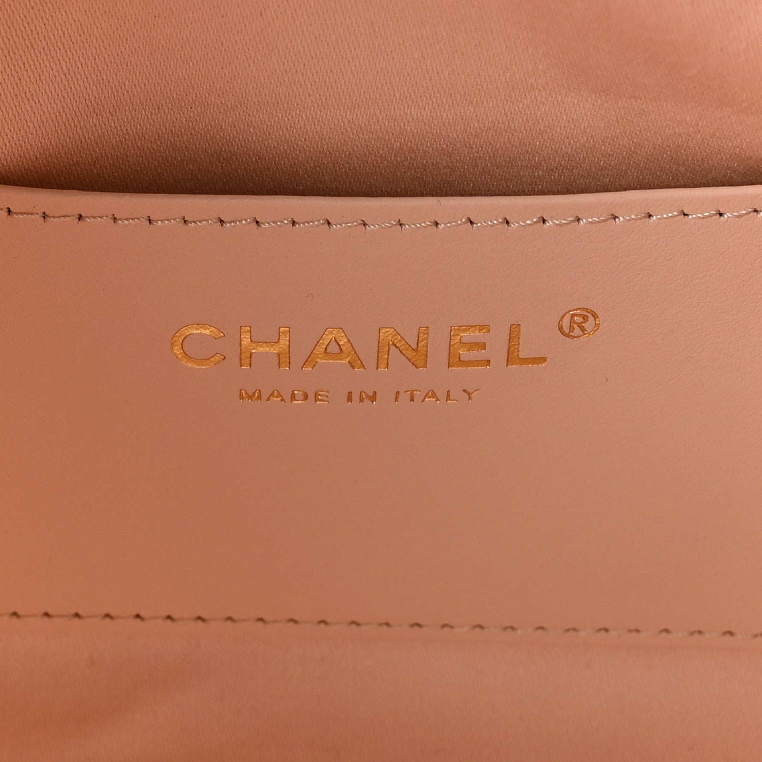 Chanel Metallic Caviar Quilted Mini Chanel 25 Handbag Copper 6 of 11