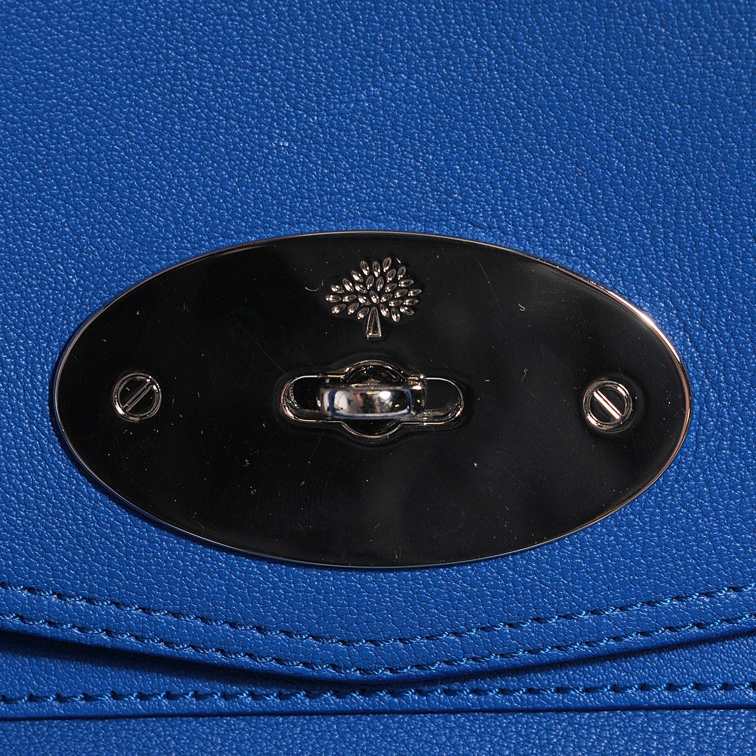 Mulberry Polished Buffalo Medium Alexa Bluebell 6 of 11