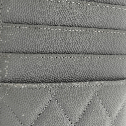 Chanel Caviar Quilted Classic iPhone Pouch Grey 8 of 8