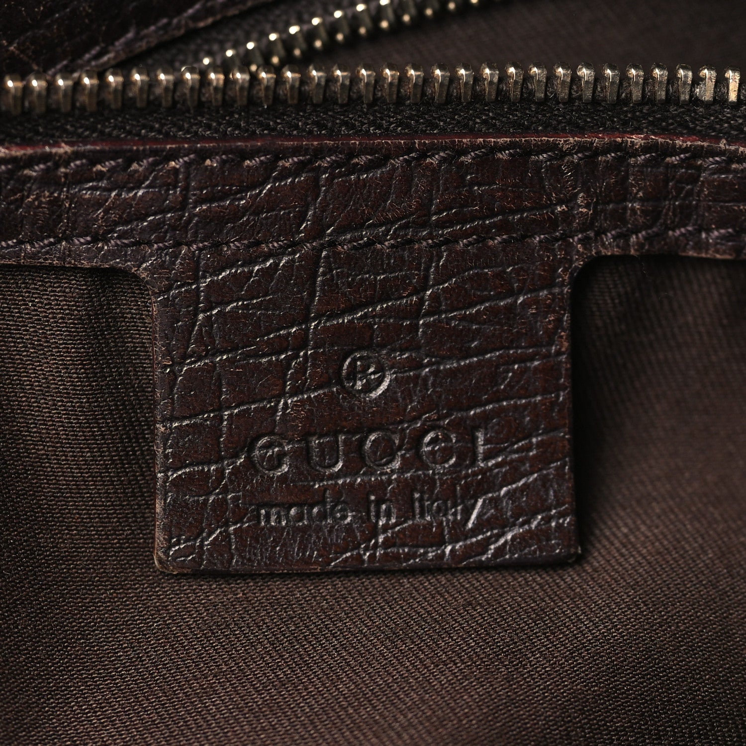 Gucci Monogram Large Horsebit Chain Hobo Dark Brown 6 of 10