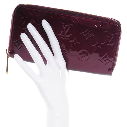 Louis Vuitton Vernis Zippy Wallet Rouge Fauviste 2 of 8