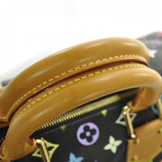 Louis Vuitton Monogram Multicolor Speedy 30 Black 6 of 12