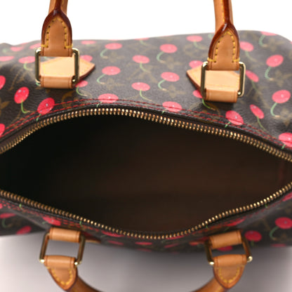 Louis Vuitton Monogram Cerises Speedy 25 5 of 8
