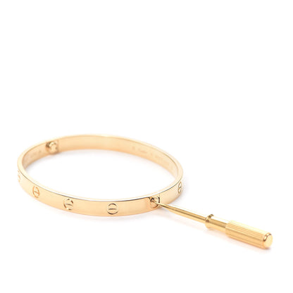 Cartier 18K Yellow Gold LOVE Bracelet 19 4 of 6