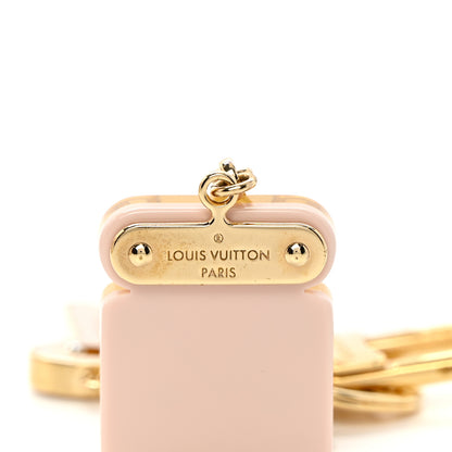 Louis Vuitton Acetate Lock Bag Charm Key Holder Gold 5 of 5