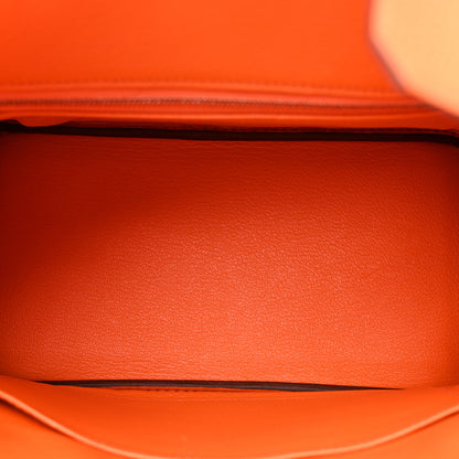 Hermes Togo Birkin 25 Orange Minium 5 of 12