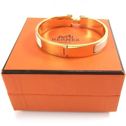 Hermes Enamel Clic Clac H Bracelet PM White 3 of 4