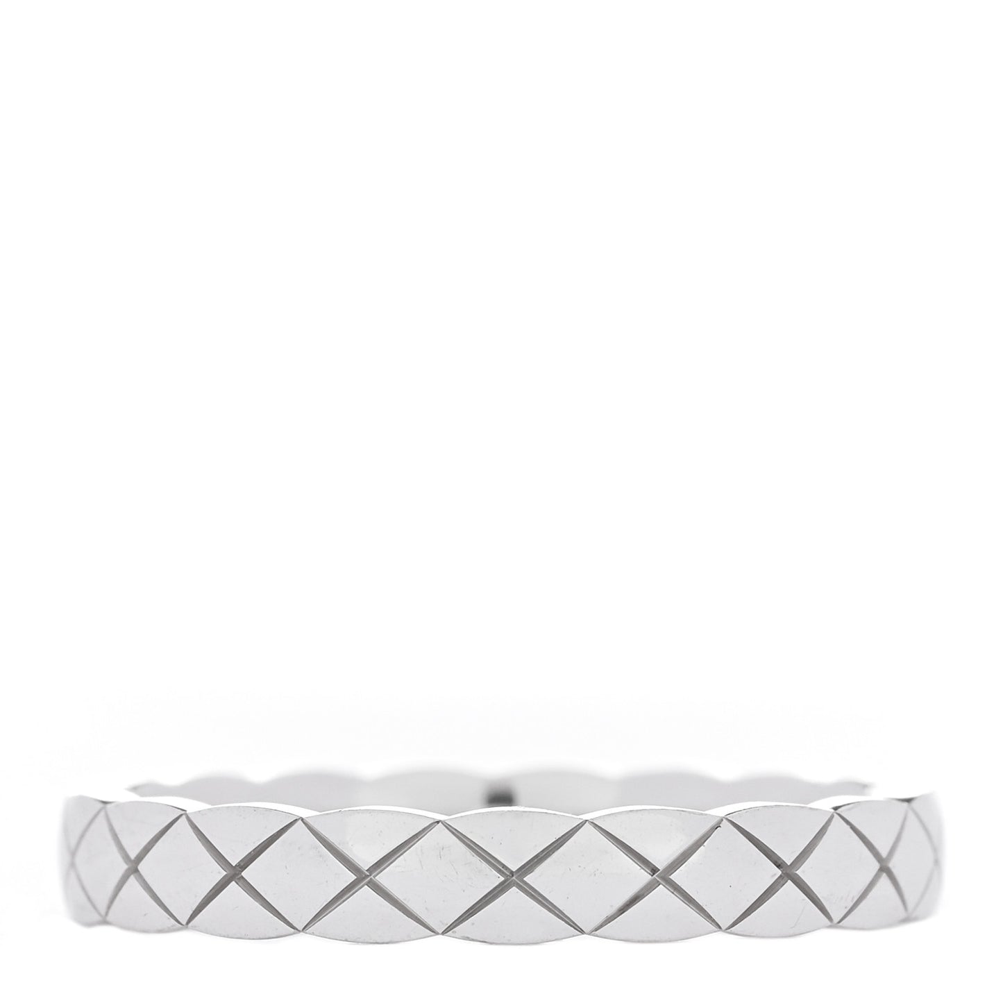 18K White Gold Mini Coco Crush Ring 57 8