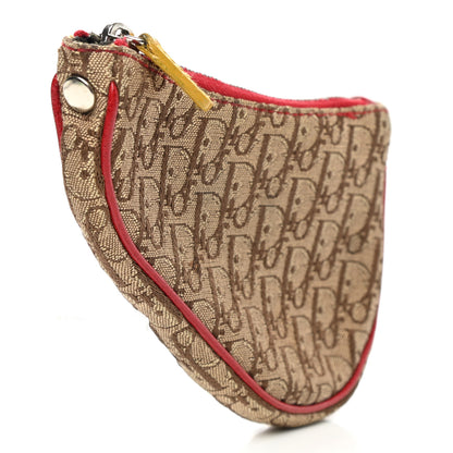 Christian Dior Monogram Rasta Saddle Coin Purse Beige 3 of 6