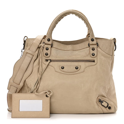 Balenciaga Agneau Classic Hardware Velo Praline 1 of 13
