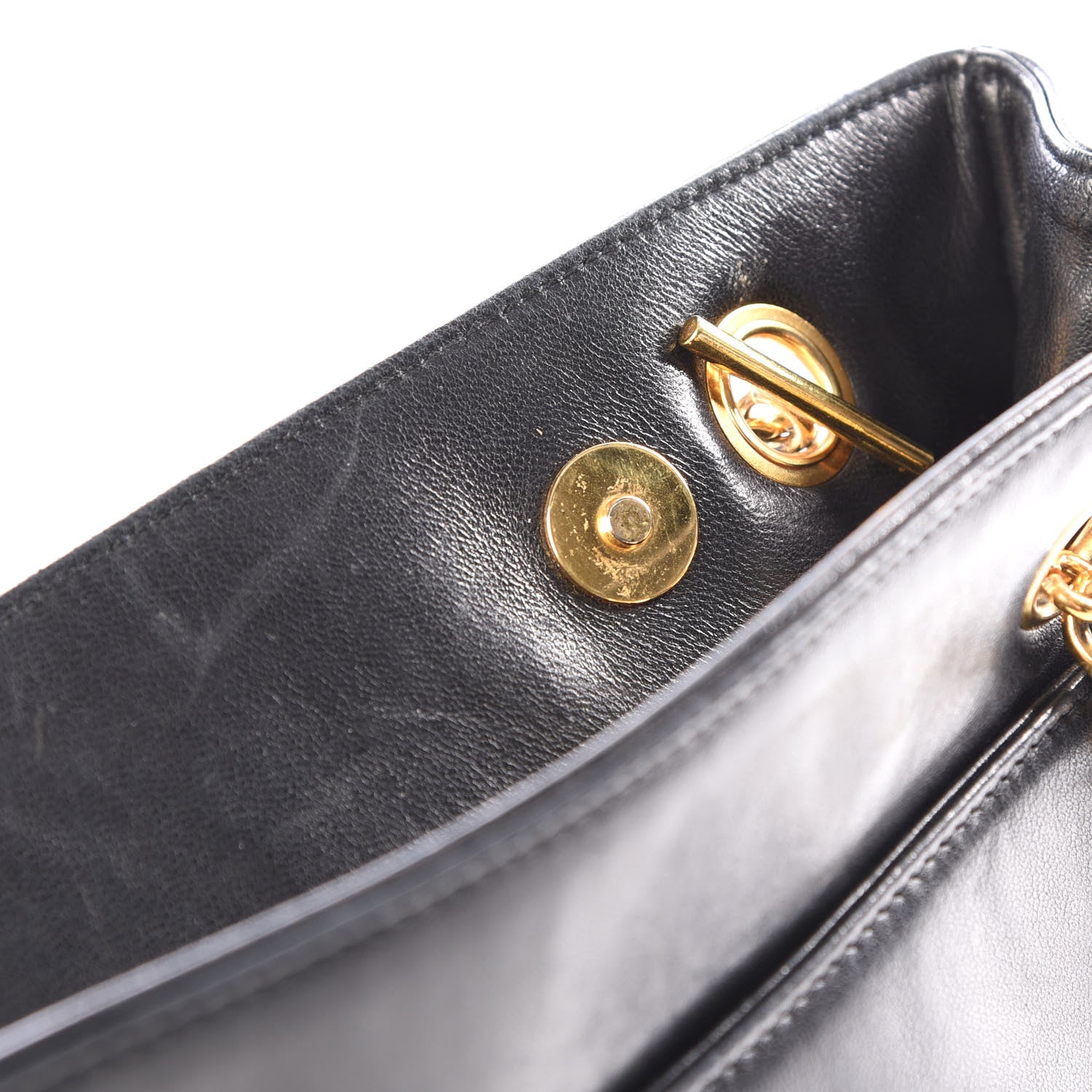 Chanel Lambskin CC Shoulder Bag Black 13 of 13