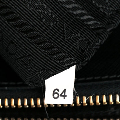 Prada Saffiano Small Galleria Double Zip Tote Black 7 of 11