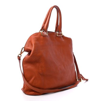 Prada Vitello Daino Shopping Tote Rame 2 of 5