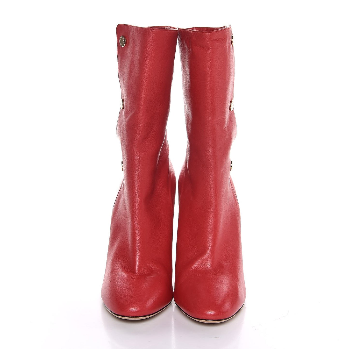 Napa Dayno Mid Calf Boots 39 Red