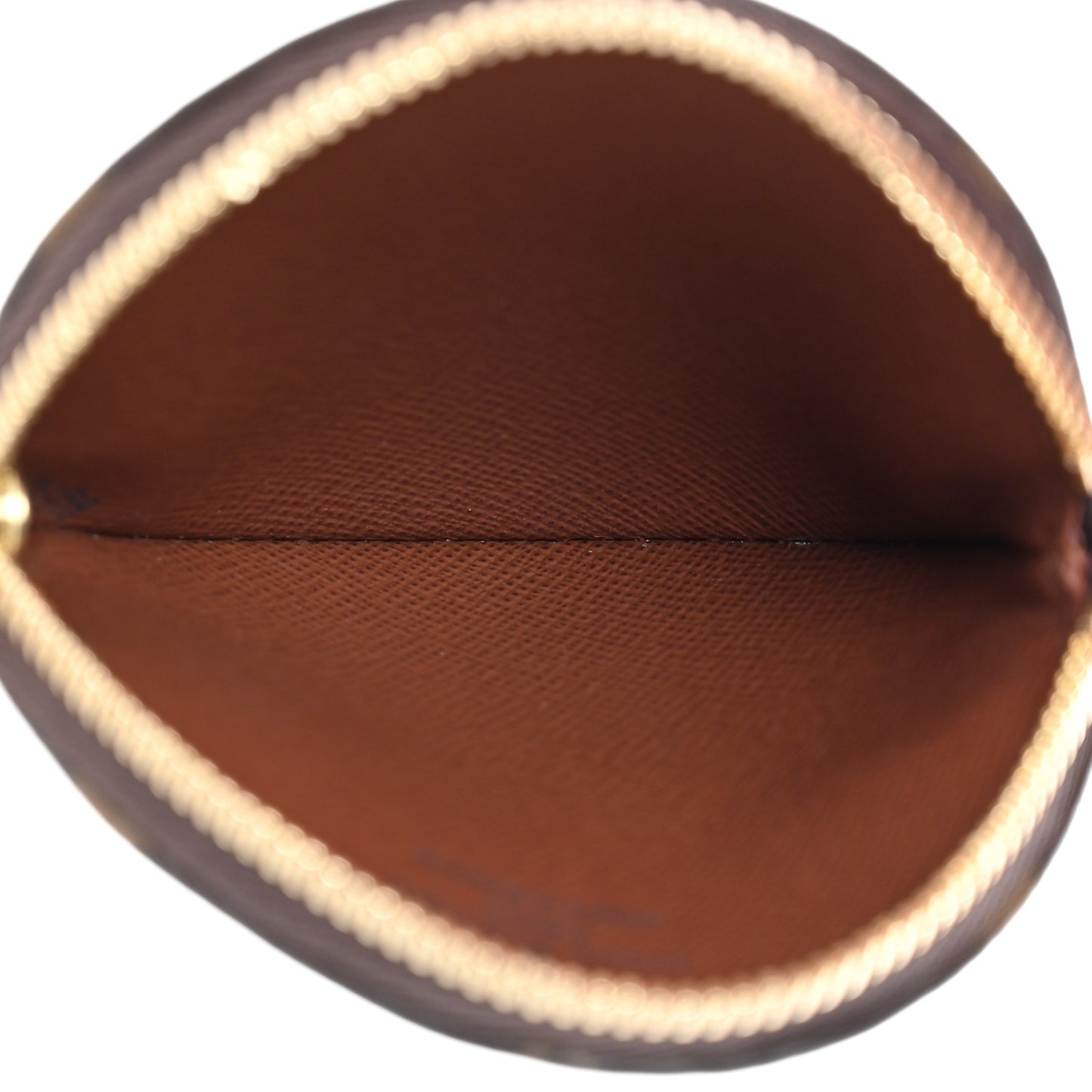 Monogram Round Coin Purse