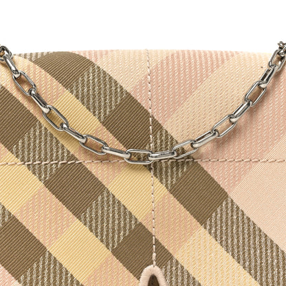 Burberry Jacquard Check Soft Snip Mini Chain Bag Teacup 7 of 9