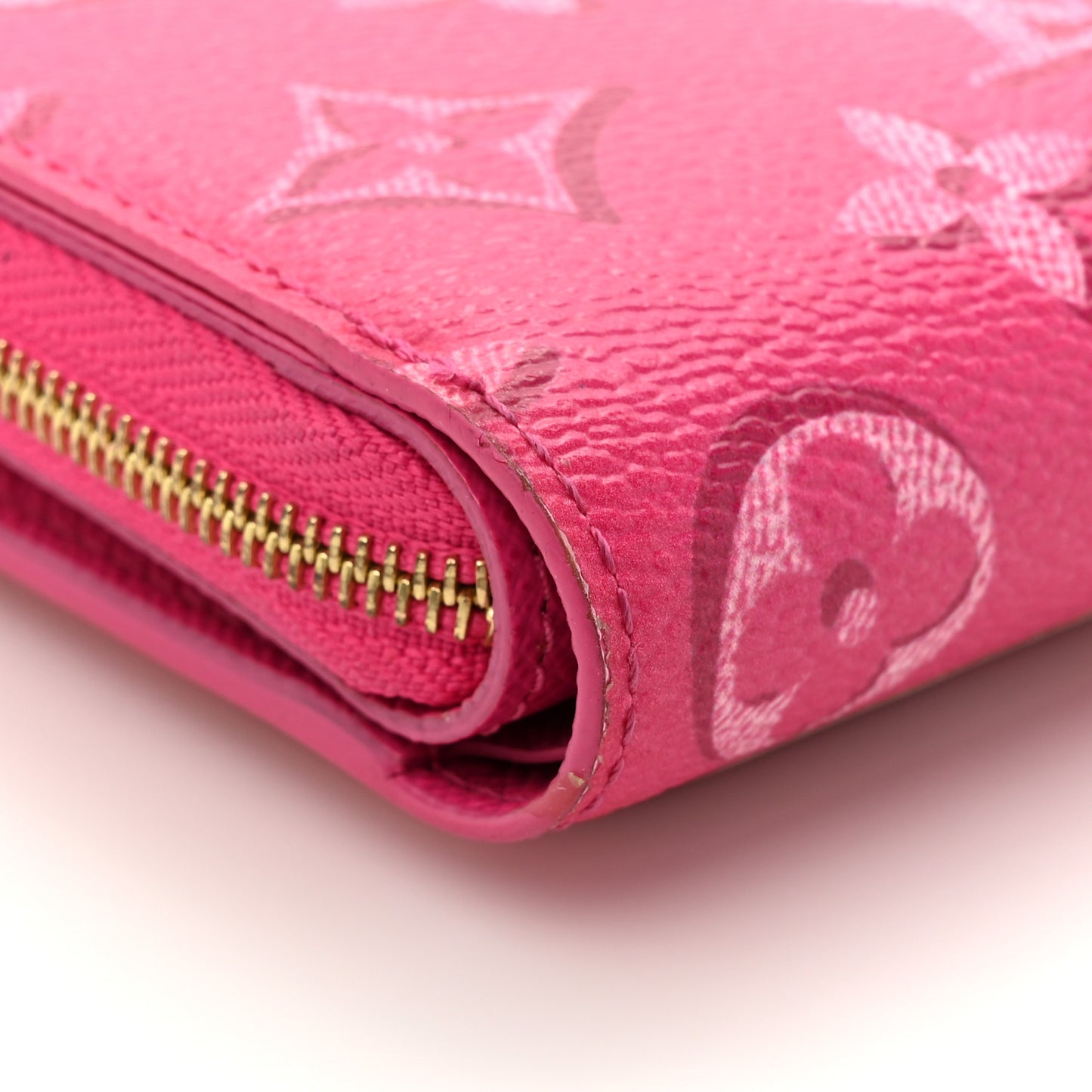 Monogram Fall for You Lou Wallet Fuchsia