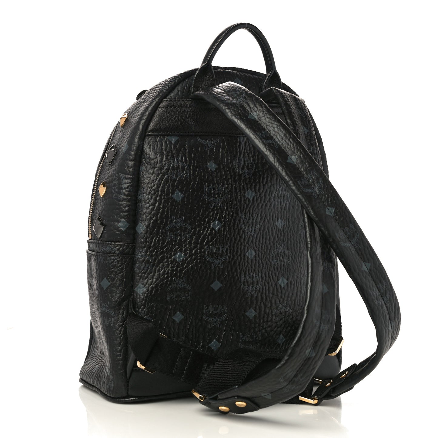 Visetos Studded Small Stark M Backpack Black