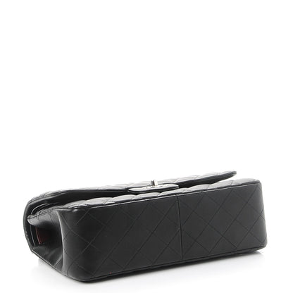 Chanel Lambskin Quilted Jumbo Double Flap Black 5 of 9
