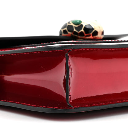 Bulgari Patent Serpenti Forever Crossbody Red 8 of 10