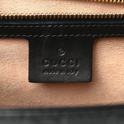 Gucci Guccissima Medium Padlock Shoulder Bag Black 6 of 10