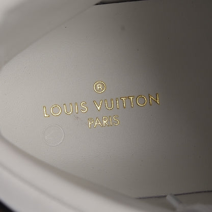 Louis Vuitton Calfskin Monogram Rivoli High Top Sneakers 10 White 8 of 11